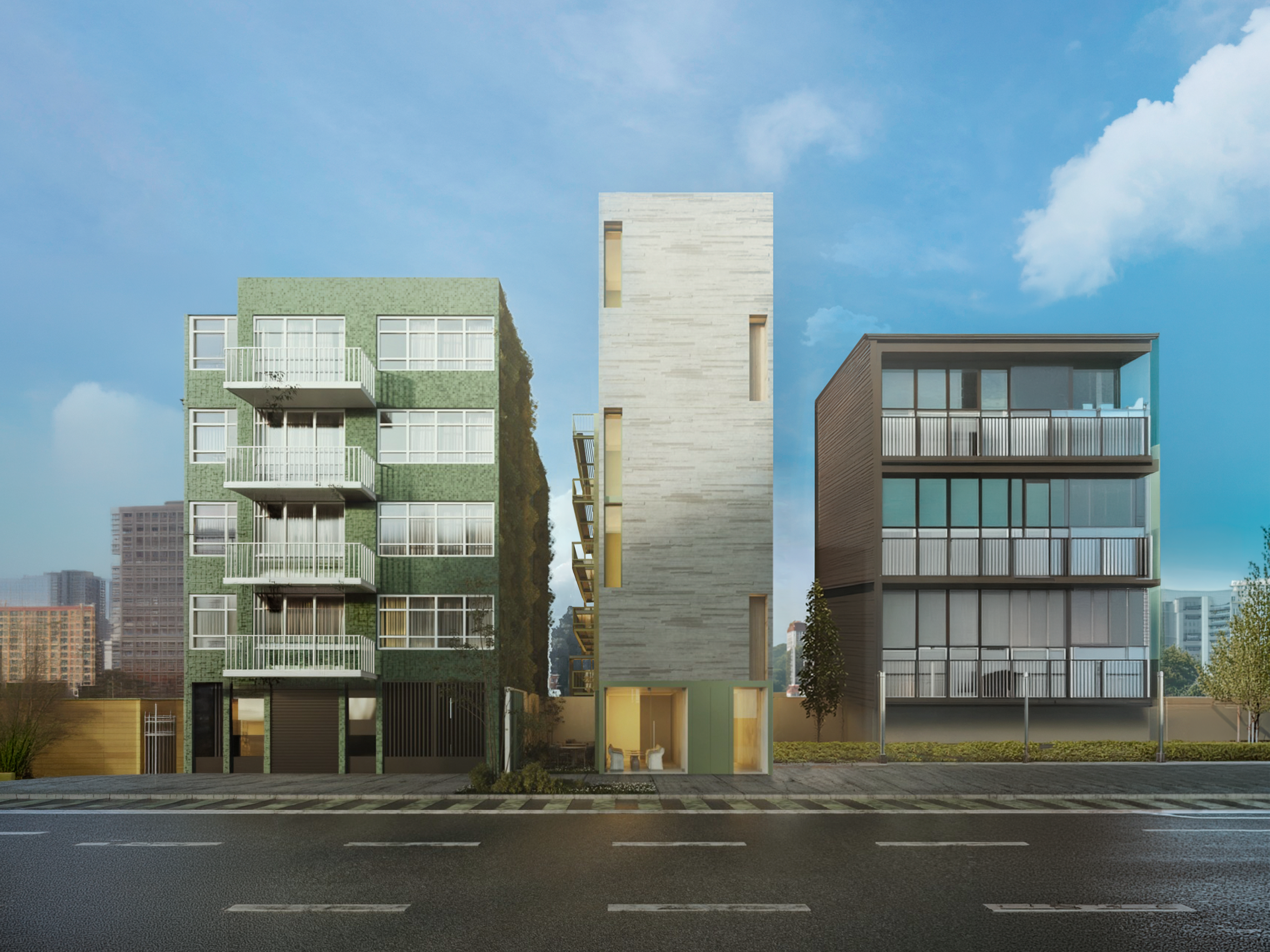 Vista del edifico de la constructora GDC Desarrollos